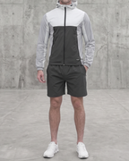 Active Colour Block Jacket in Grey