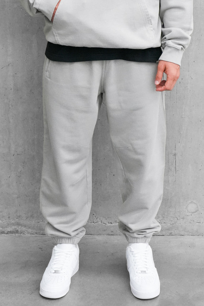 Sustainable Loopback Organic Cotton Bottom - Grey