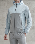 Active Colour Block Jacket in Blue