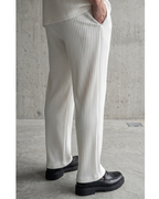 Pleated Trousers in Off-White