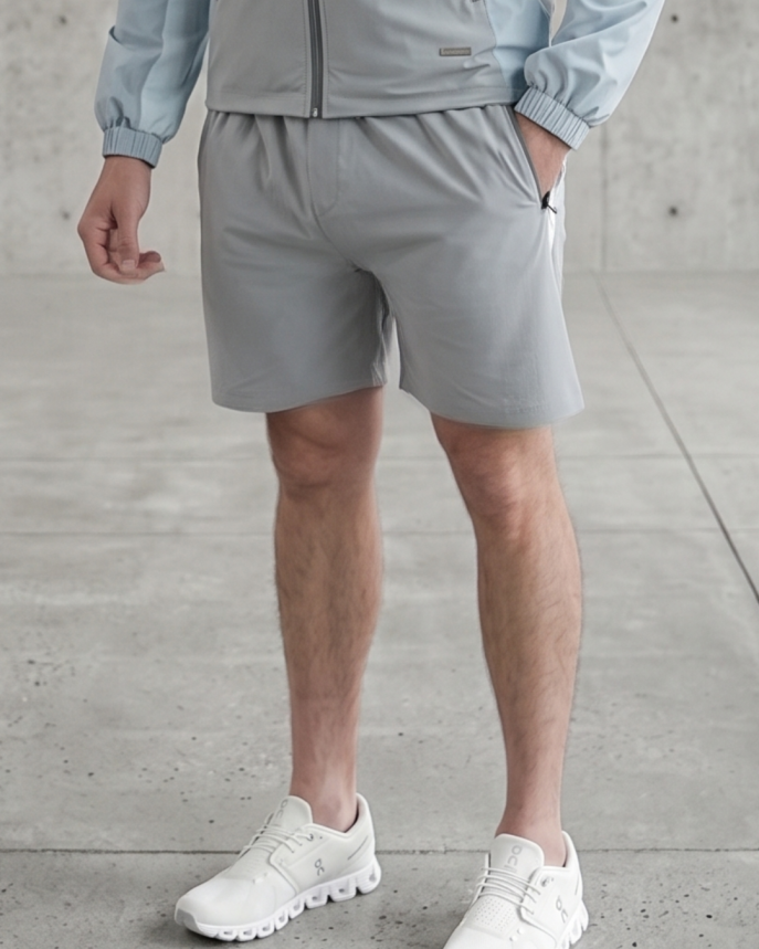 Active Colour Block Short in Blue
